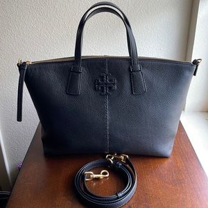 Tory Burch McGraw Top Zip Satchel